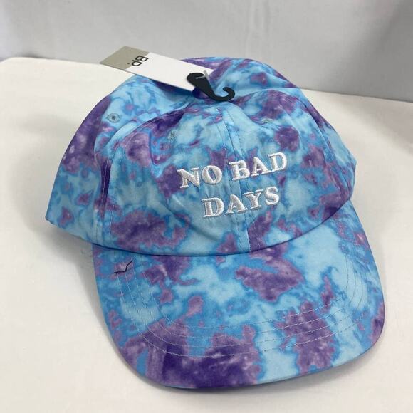 NWT BP nordstrom no bad days tie dye baseball hat - Picture 2 of 3